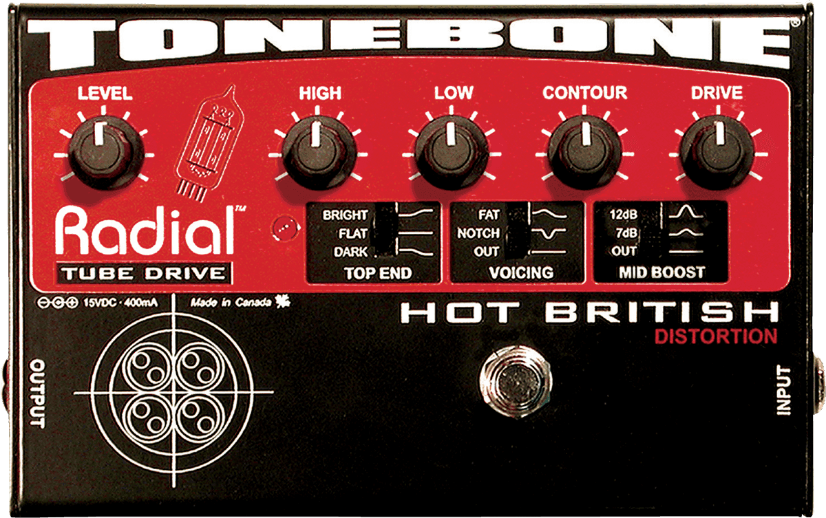 Tonebone Hot British  Preamp A Lampe Pour Guitare - Electric guitar preamp - Variation 1