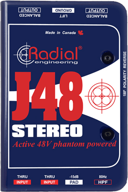 Radial J48 Stereo - DI Box - Variation 1