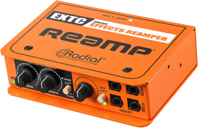 Radial EXTC Stereo ReAmp Guitar Pedal 
