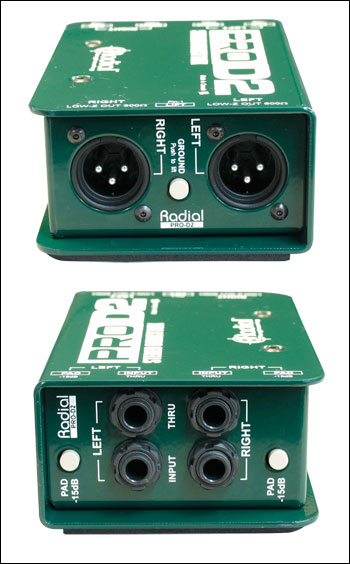 Radial Pro D2 Stereo Passive Direct Box - DI Box - Variation 1