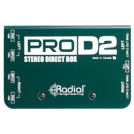 Di box Radial ProD2 Stereo Direct Box
