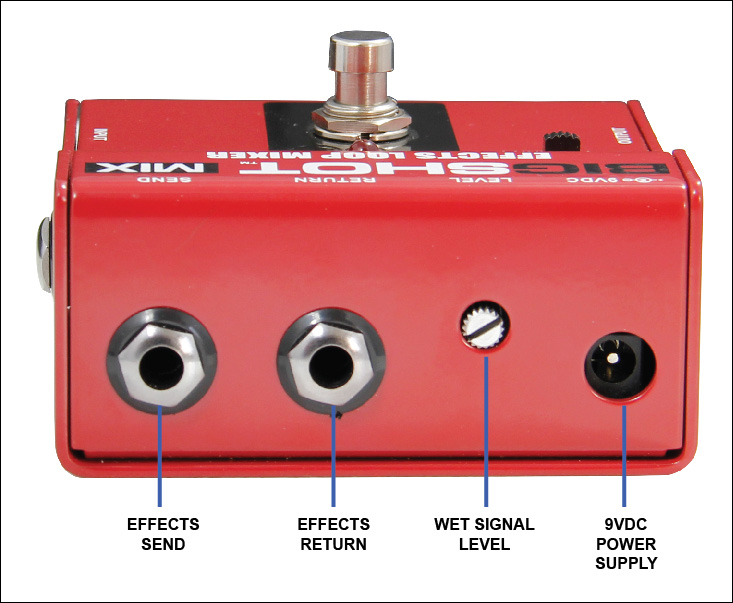 Tonebone Bigshot Mix Effects Loop Mixer - Switch pedal - Variation 1