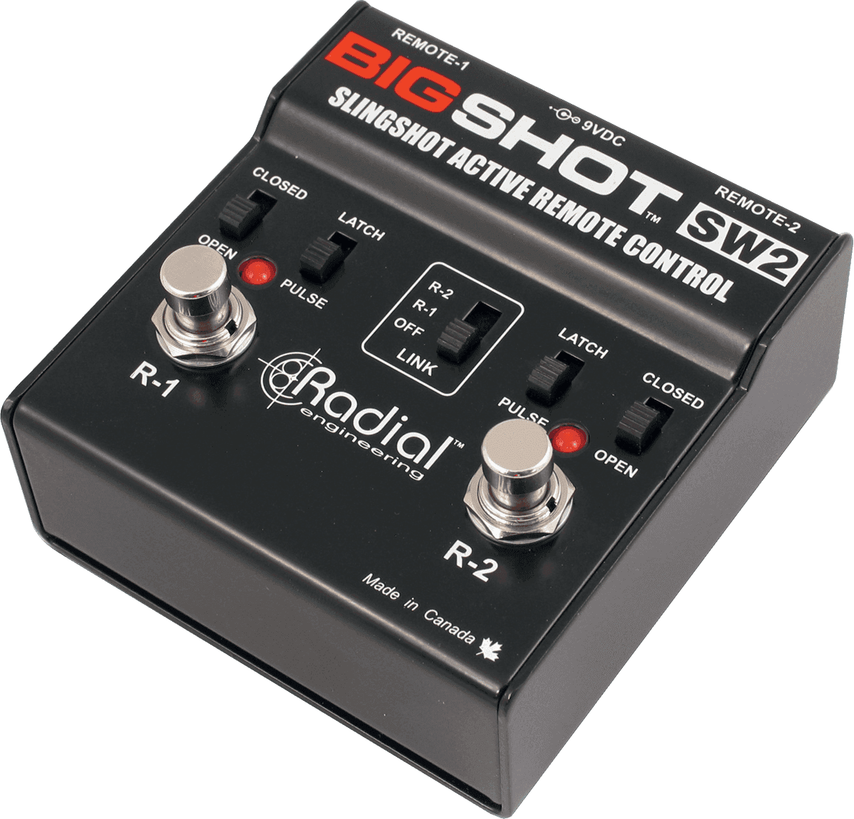 Tonebone Bigshot Sw2 Slingshot Amp Remote Control - Amp footswitch - Variation 1