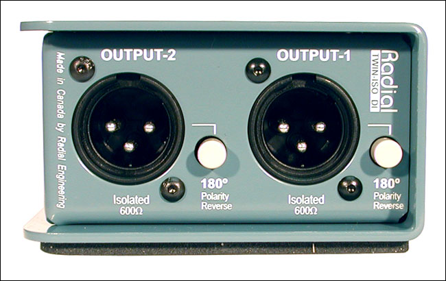 Radial Twin-iso - DI Box - Variation 2