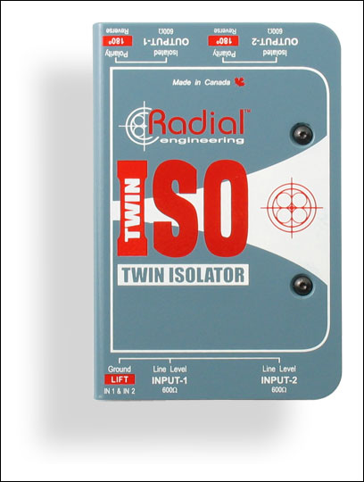 Radial Twin-iso - DI Box - Variation 1