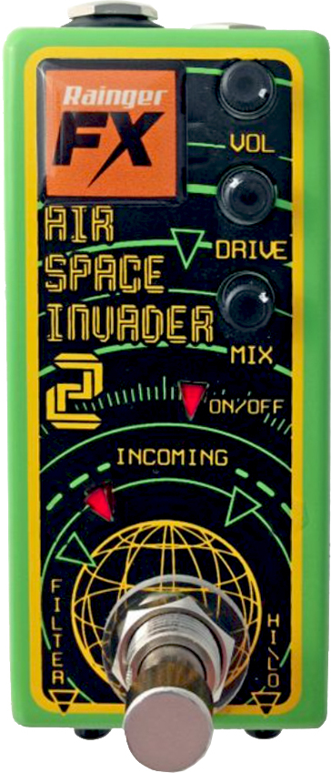 Rainger Fx Air Space Invader 2 Overdrive - Overdrive, distortion & fuzz effect pedal - Main picture