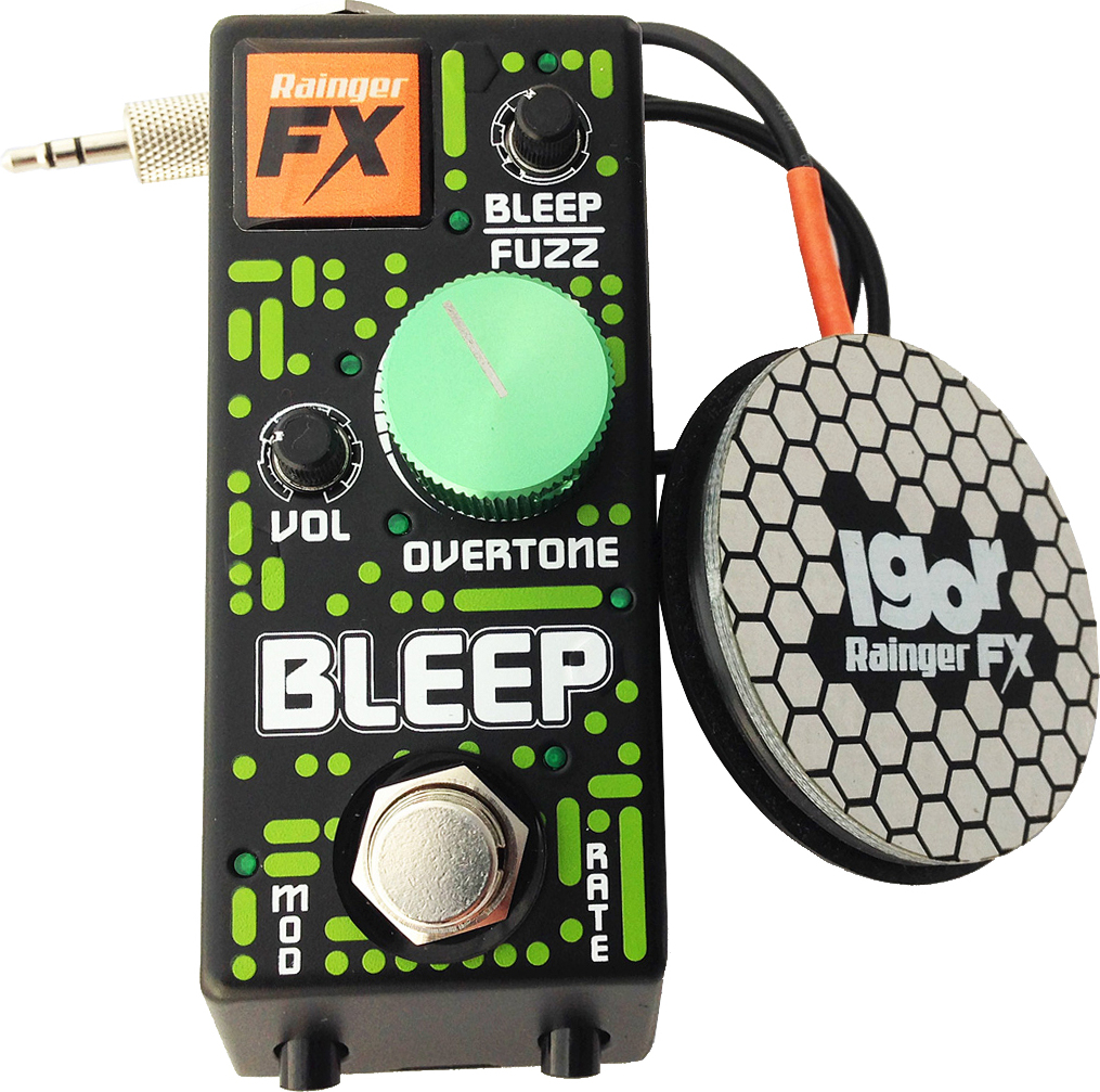 Rainger Fx Bleep Fuzz With Igor Controller - Overdrive, distortion & fuzz effect pedal - Main picture