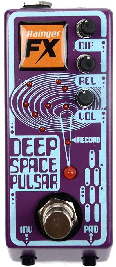 Rainger Fx Deep Space Pulsar With Igor And Mic - Reverb, delay & echo effect pedal - Main picture