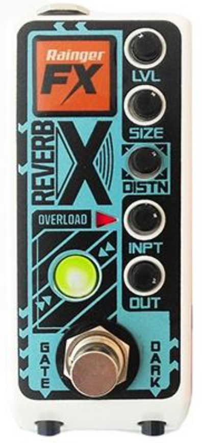 Rainger fx Reverb-X (& Igor) Reverb, delay & echo effect pedal