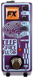 Reverb, delay & echo effect pedal Rainger fx Deep Space Pulsar (& Igor, Mic)