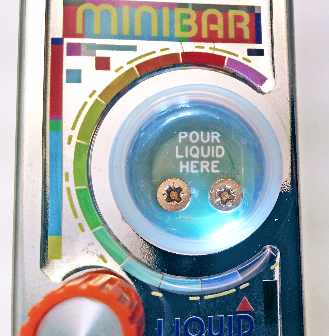 Minibar Liquid Analyser Overdrive, distortion & fuzz effect pedal