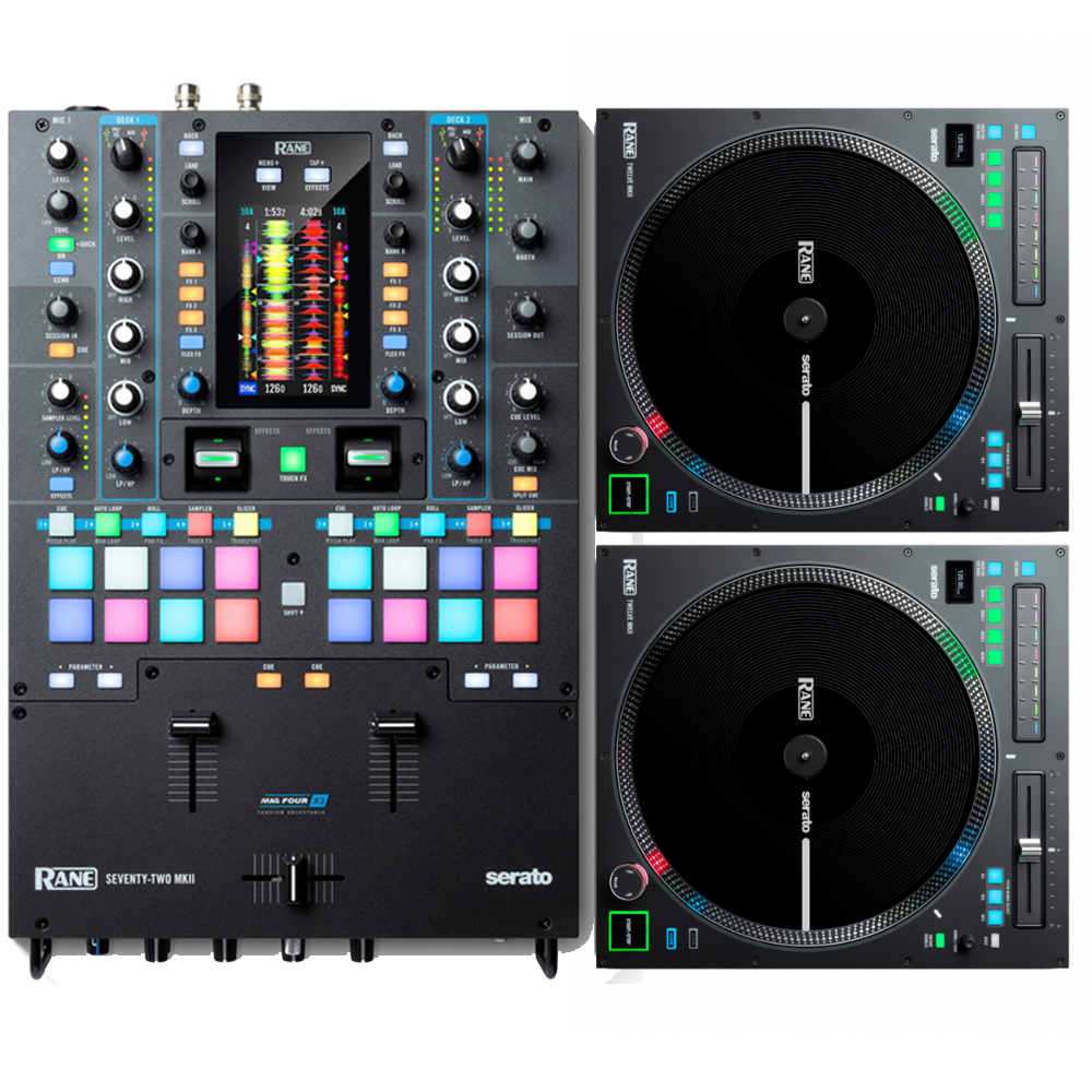 Rane Seventy Two Mkii + 2 X Twelve Mkii - Full DJ set - Variation 1