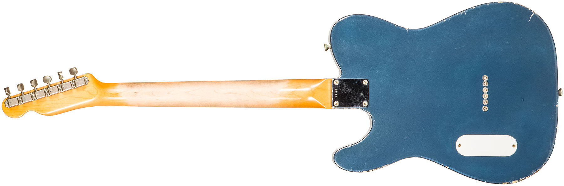 Rebelrelic Carmelita 2h Tv Jones Ht Rw #62165 - Medium Aged Lake Placid Blue - Tel shape electric guitar - Variation 1