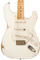 Str shape electric guitar Rebelrelic S-Series 55 #240401 - Olympic white