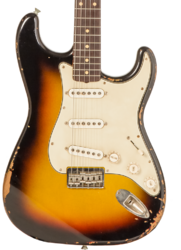 Str shape electric guitar Rebelrelic S-Series 61 Hardtail #231008 - 3-tone sunburst