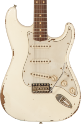 Str shape electric guitar Rebelrelic S-Series 62 #231002 - Olympic white