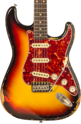 Str shape electric guitar Rebelrelic S-Series 62 #231009 - 3-Tone Sunburst