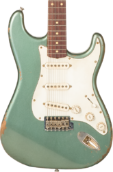 Str shape electric guitar Rebelrelic S-series 62 #230203 - Light aged sherwood forest green