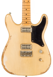 Str shape electric guitar Rebelrelic Tux Monarch #62081 - Transparent Eden Yellow