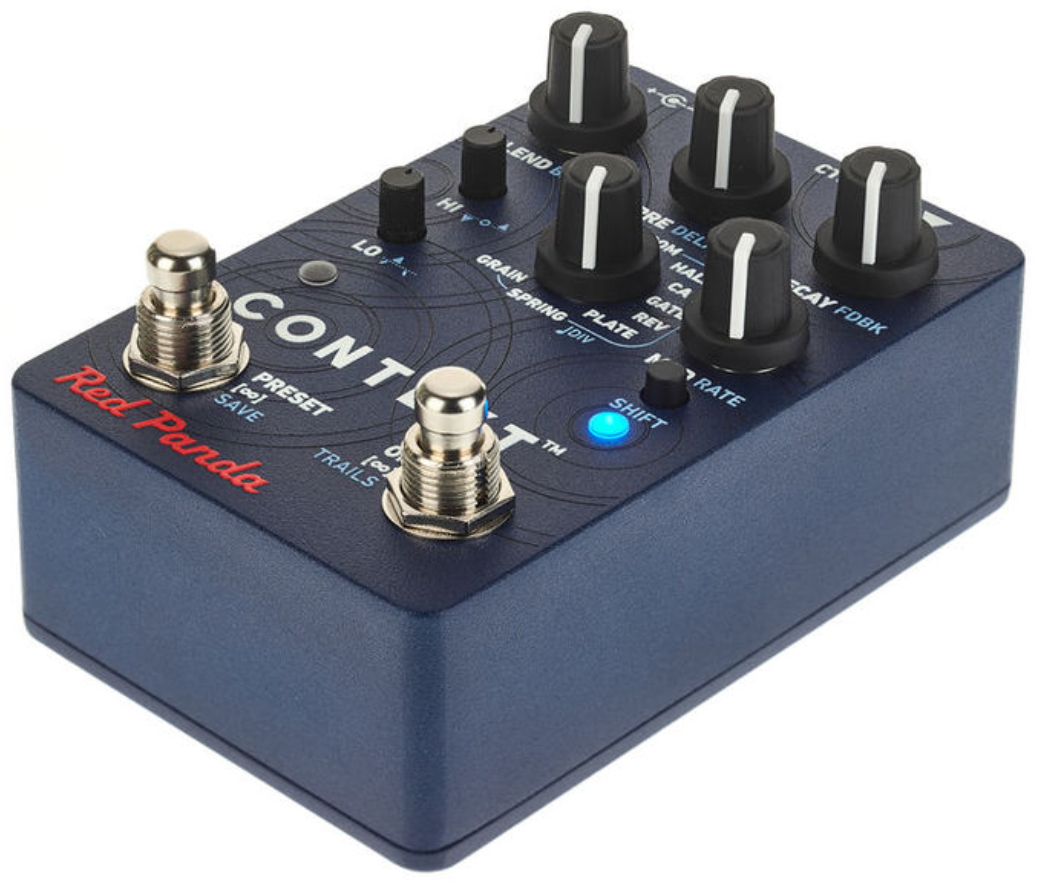 Red Panda Context 2 Reverb - Reverb, delay & echo effect pedal - Variation 2