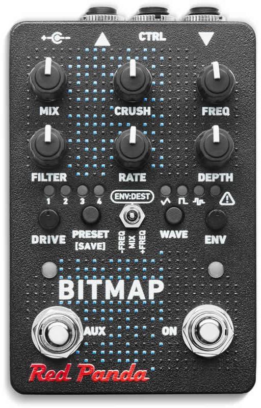 Harmonizer effect pedal Red panda Bitmap 2