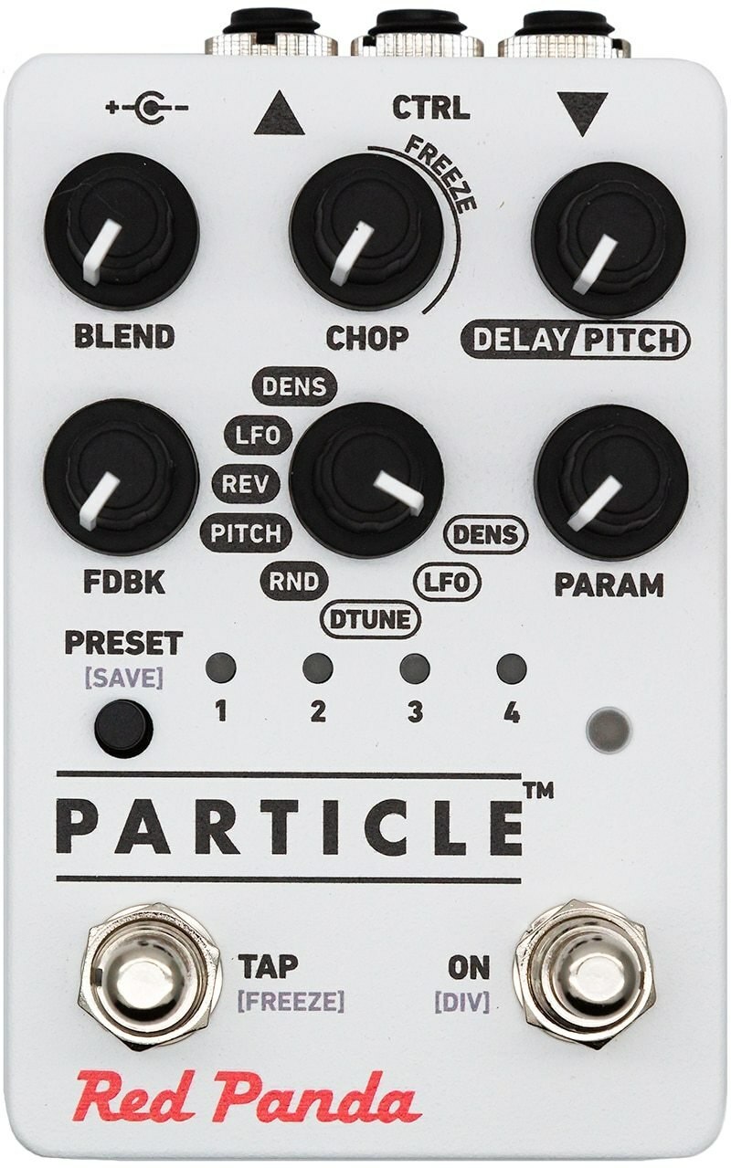 Red Panda Particle V2 - Reverb, delay & echo effect pedal - Main picture
