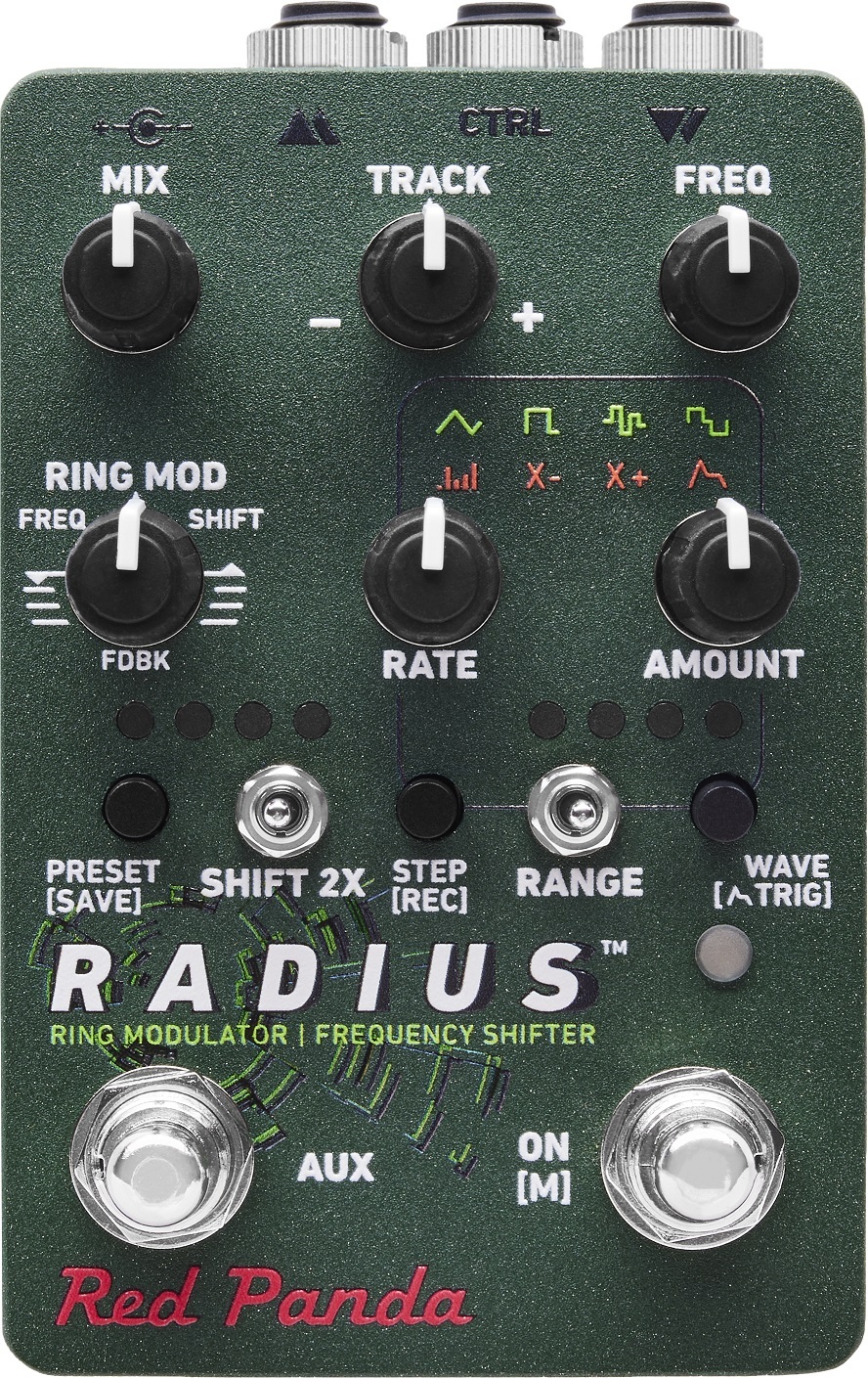 Red Panda Radius Ring Modulator - Modulation, chorus, flanger, phaser & tremolo effect pedal - Main picture