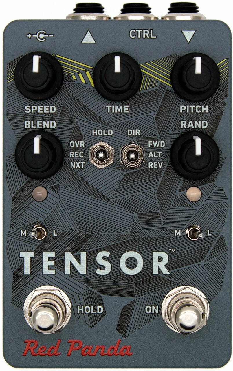 Red Panda Tensor Delay Looper Pitch Shifter - Reverb, delay & echo effect pedal - Main picture
