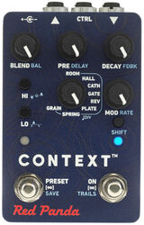 Reverb, delay & echo effect pedal Red panda Context 2 Reverb