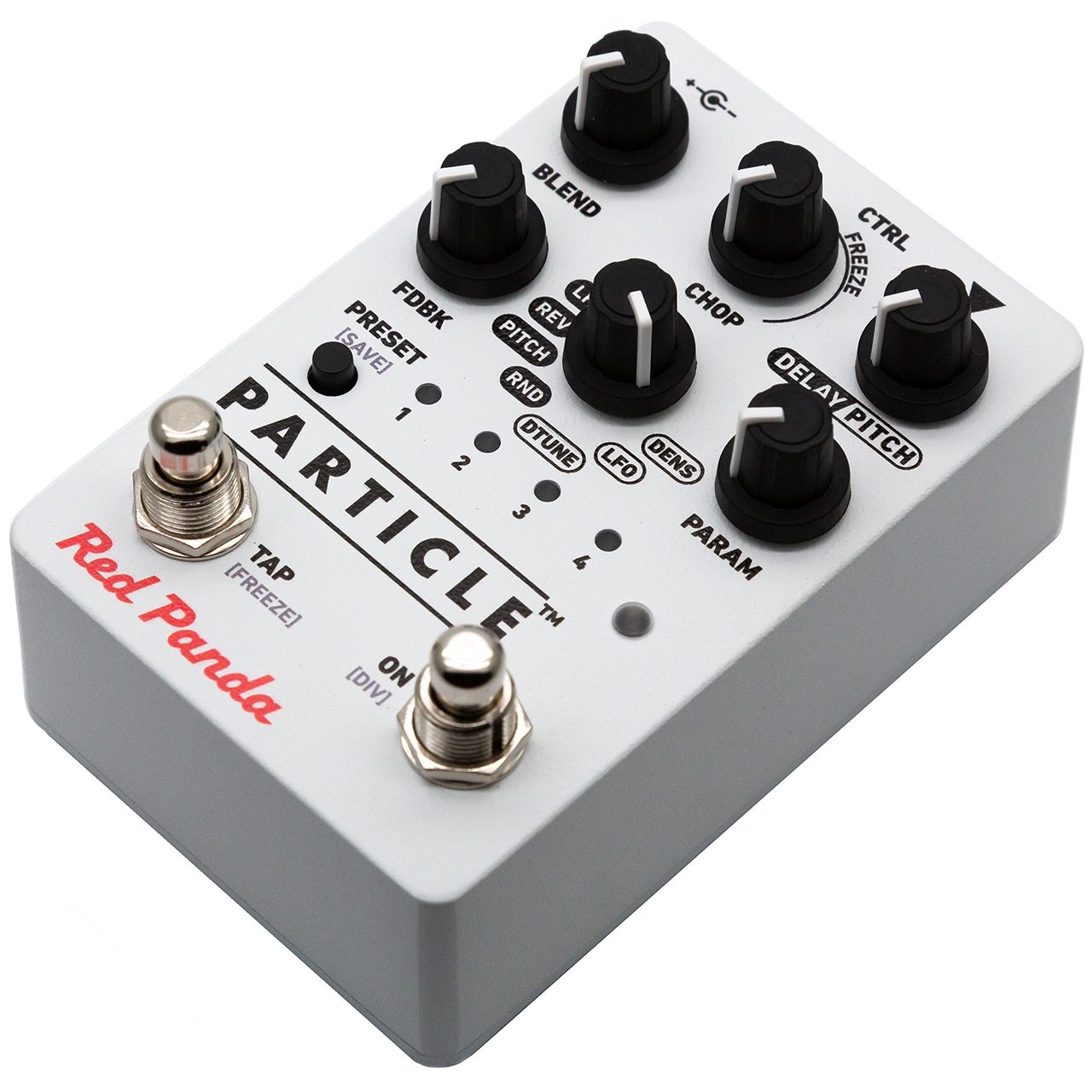 Red Panda Particle V2 - Reverb, delay & echo effect pedal - Variation 1