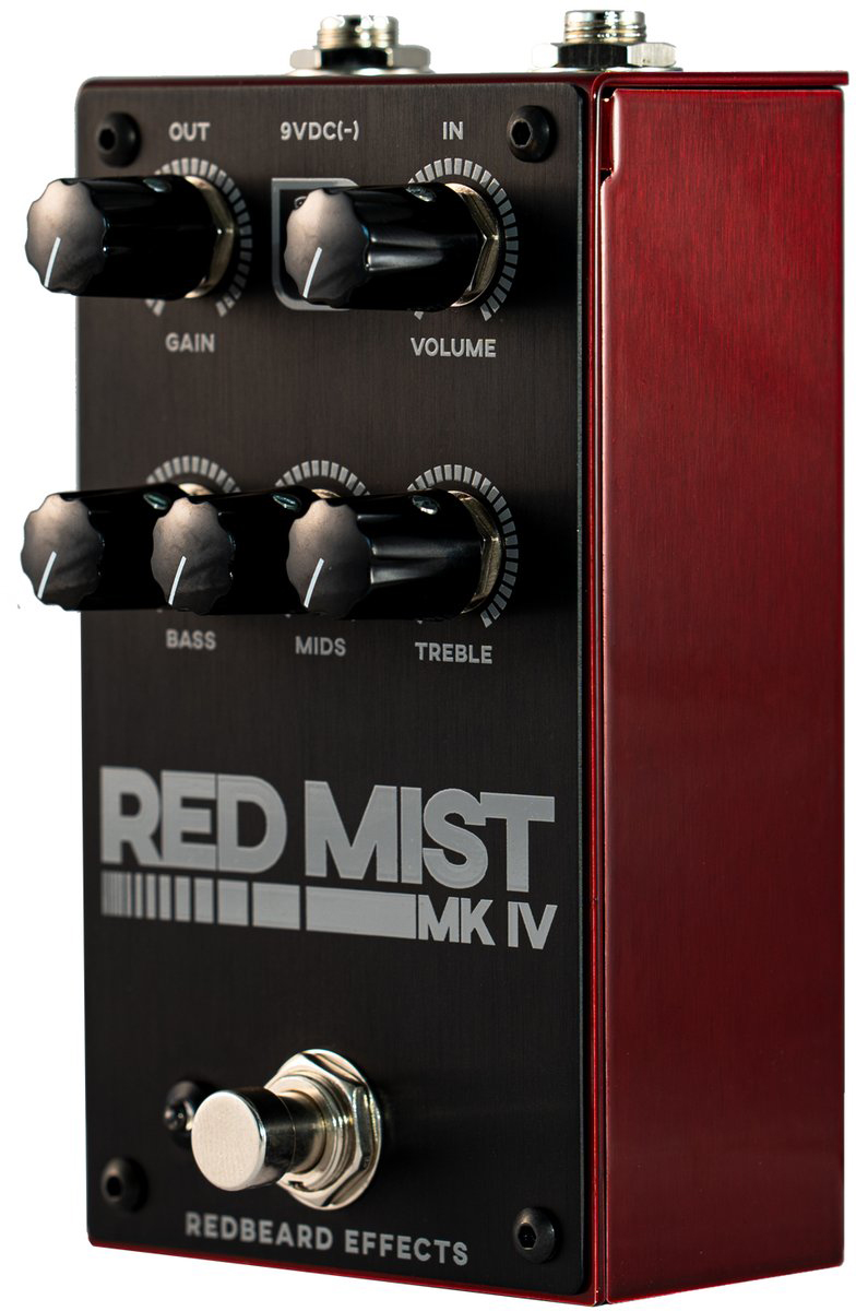 Redbeard Effects Red Mist Mkiv Boost Distortion - Overdrive, distortion & fuzz effect pedal - Variation 1