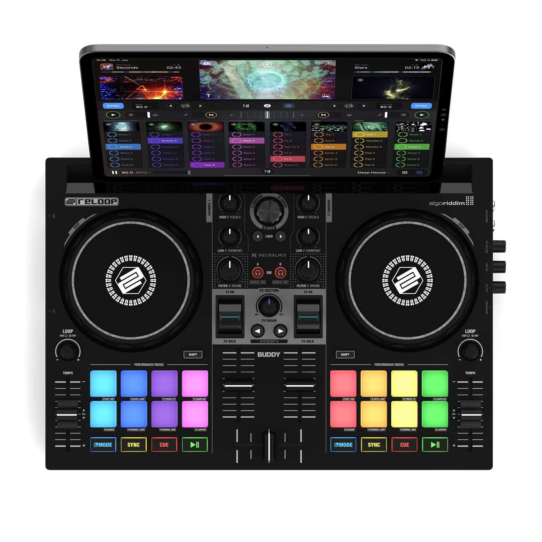 Reloop Buddy - USB DJ controller - Variation 1