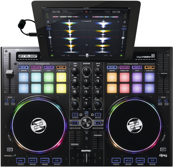 Reloop Beatpad 2 - USB DJ controller - Main picture