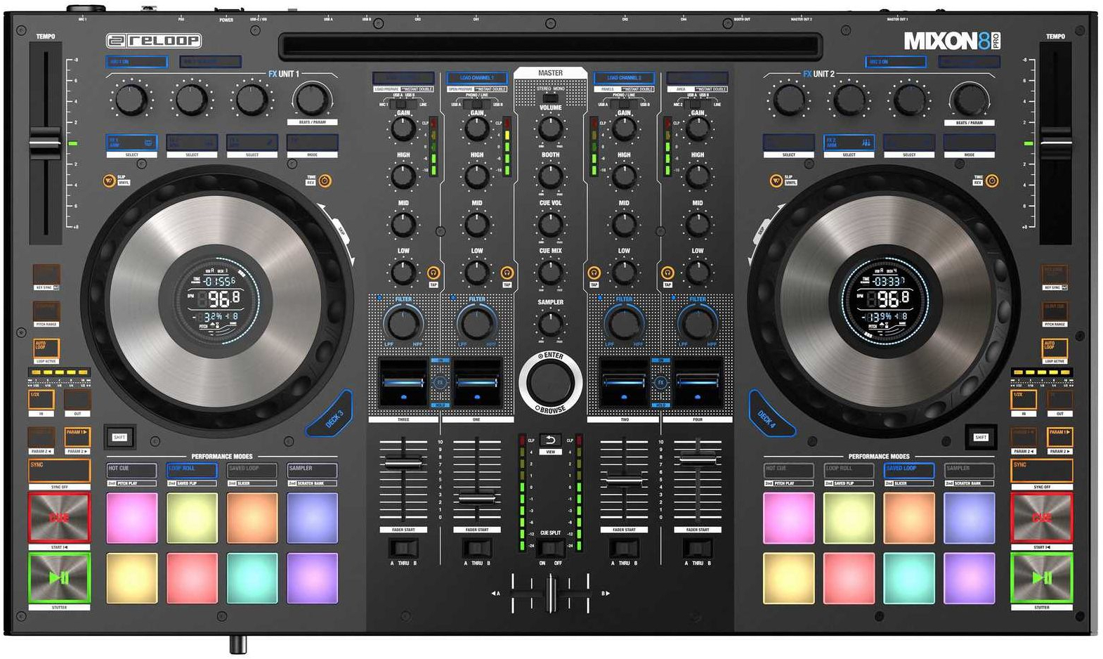 Reloop Mixon 8 Pro - Standalone DJ Controller - Main picture