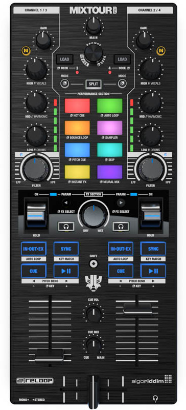 Reloop Mixtour Pro - USB DJ controller - Main picture