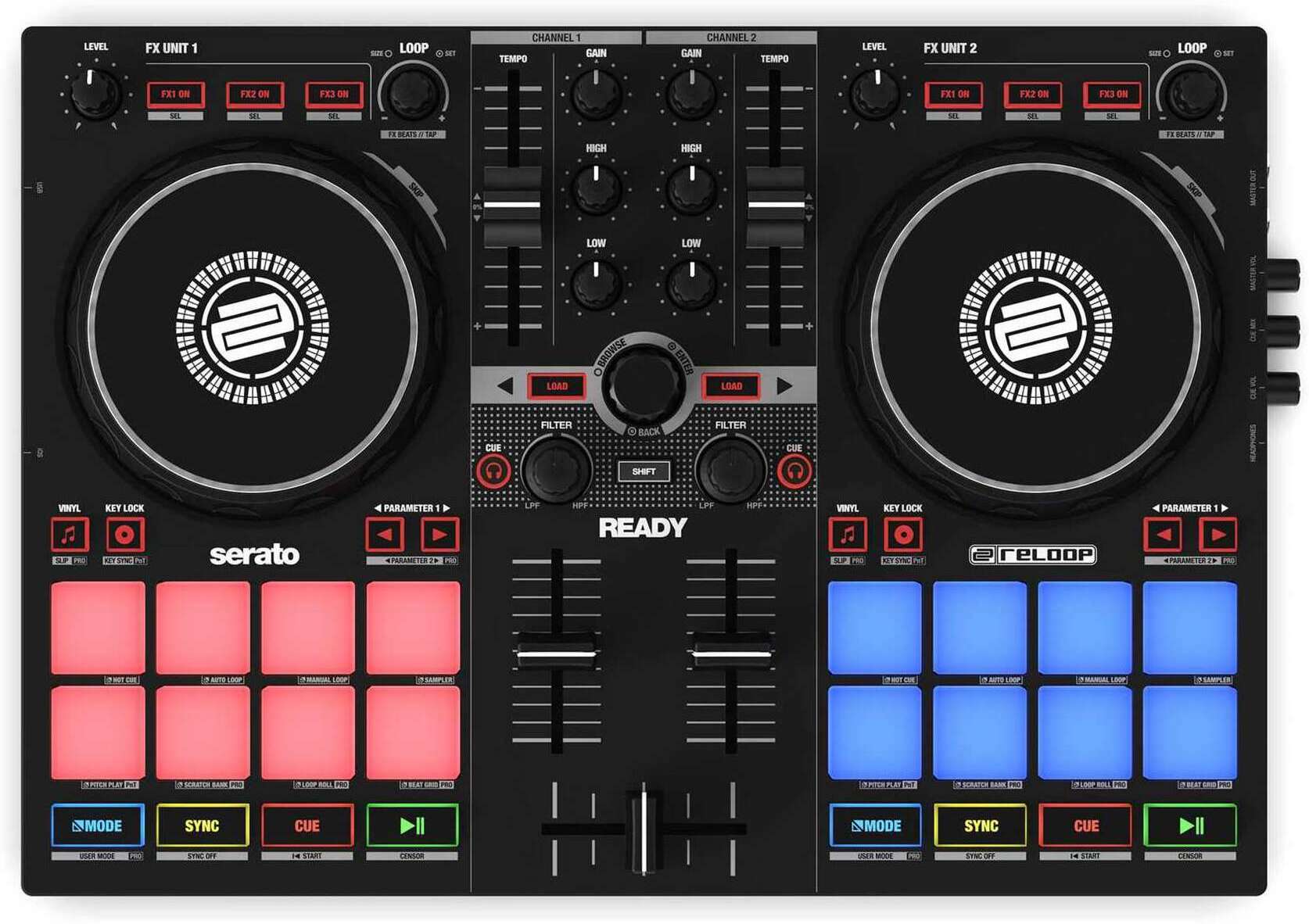 Reloop Ready - USB DJ controller - Main picture