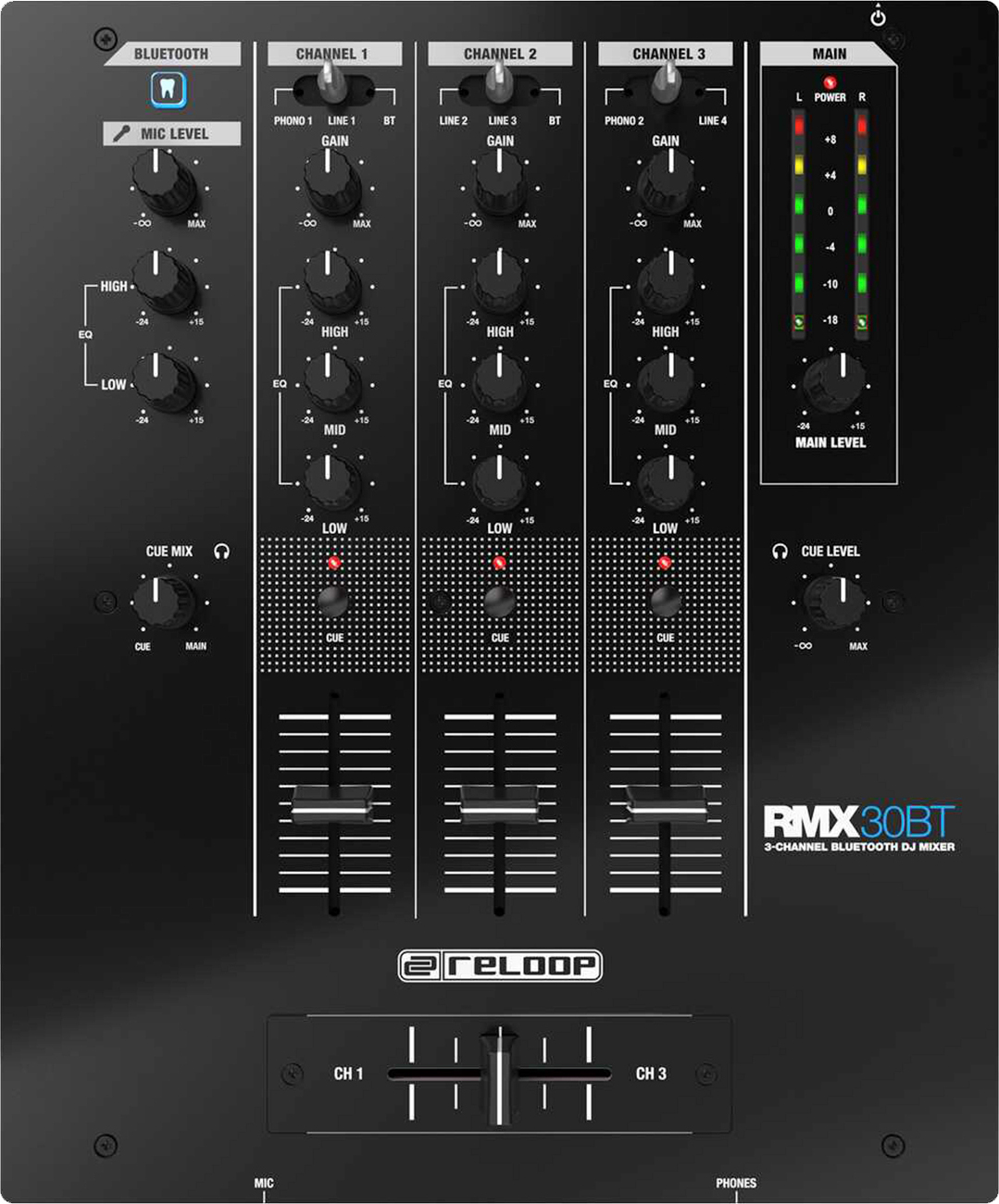 Reloop Rmx-30 Bt - Analog mixing desk - Main picture