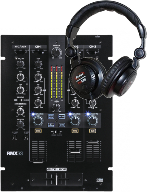 Reloop Rmx-33i + Pro580 - Other - Main picture