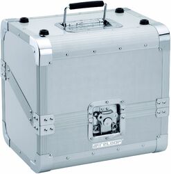 Dj flightcase Reloop 80 case 50/50 slanted silver