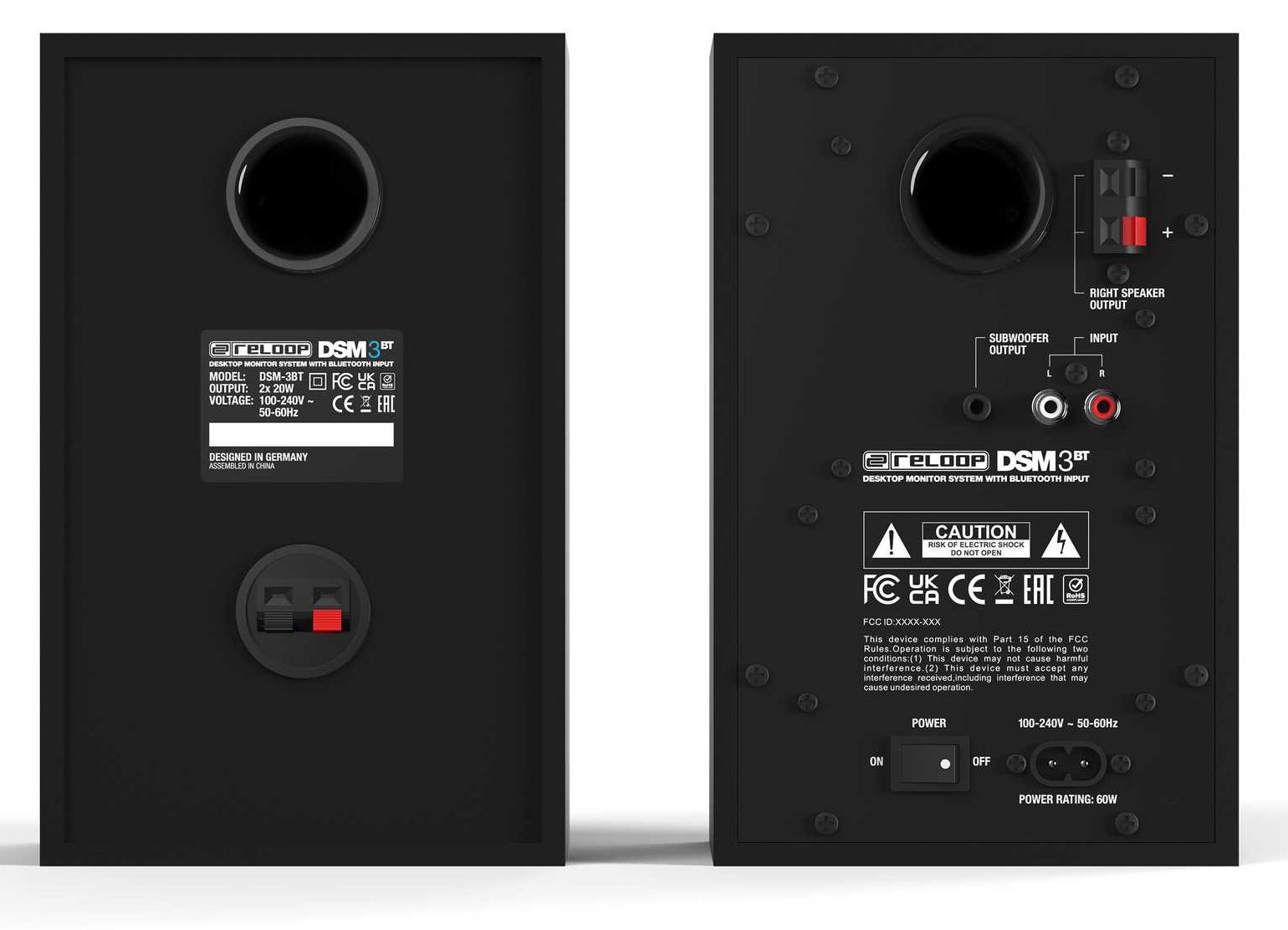 Reloop Dsm-3 Bt (paire) - La Paire - Active studio monitor - Variation 3