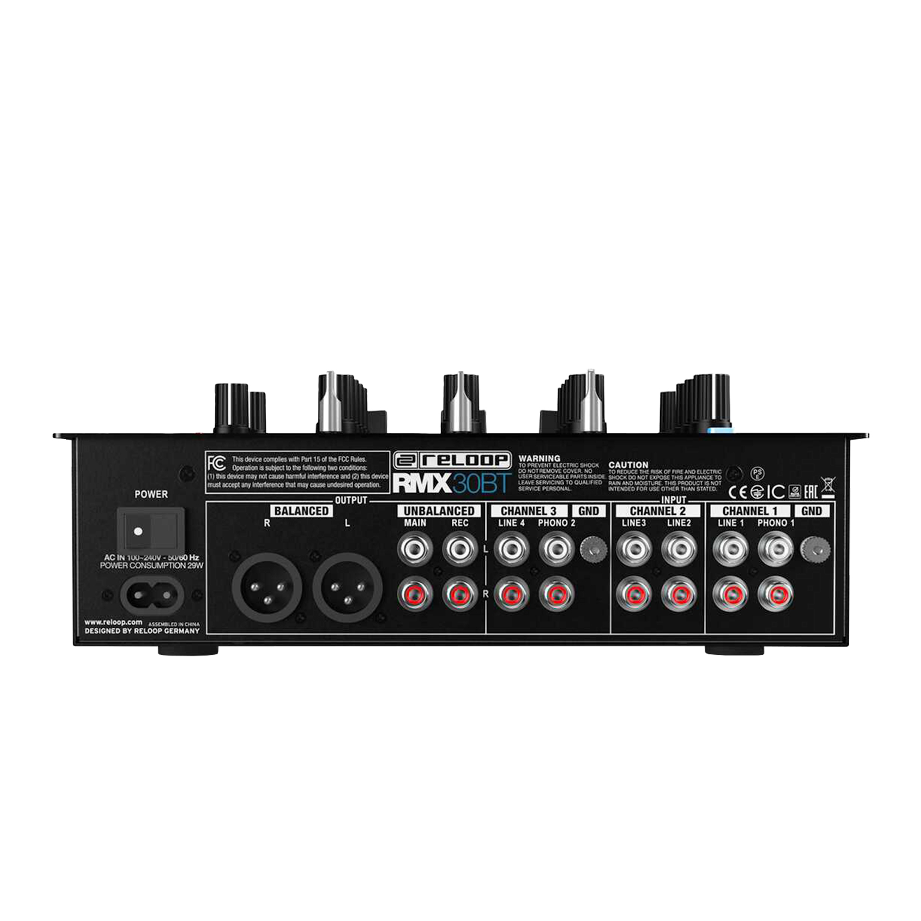 Reloop Rmx-30 Bt - Analog mixing desk - Variation 3