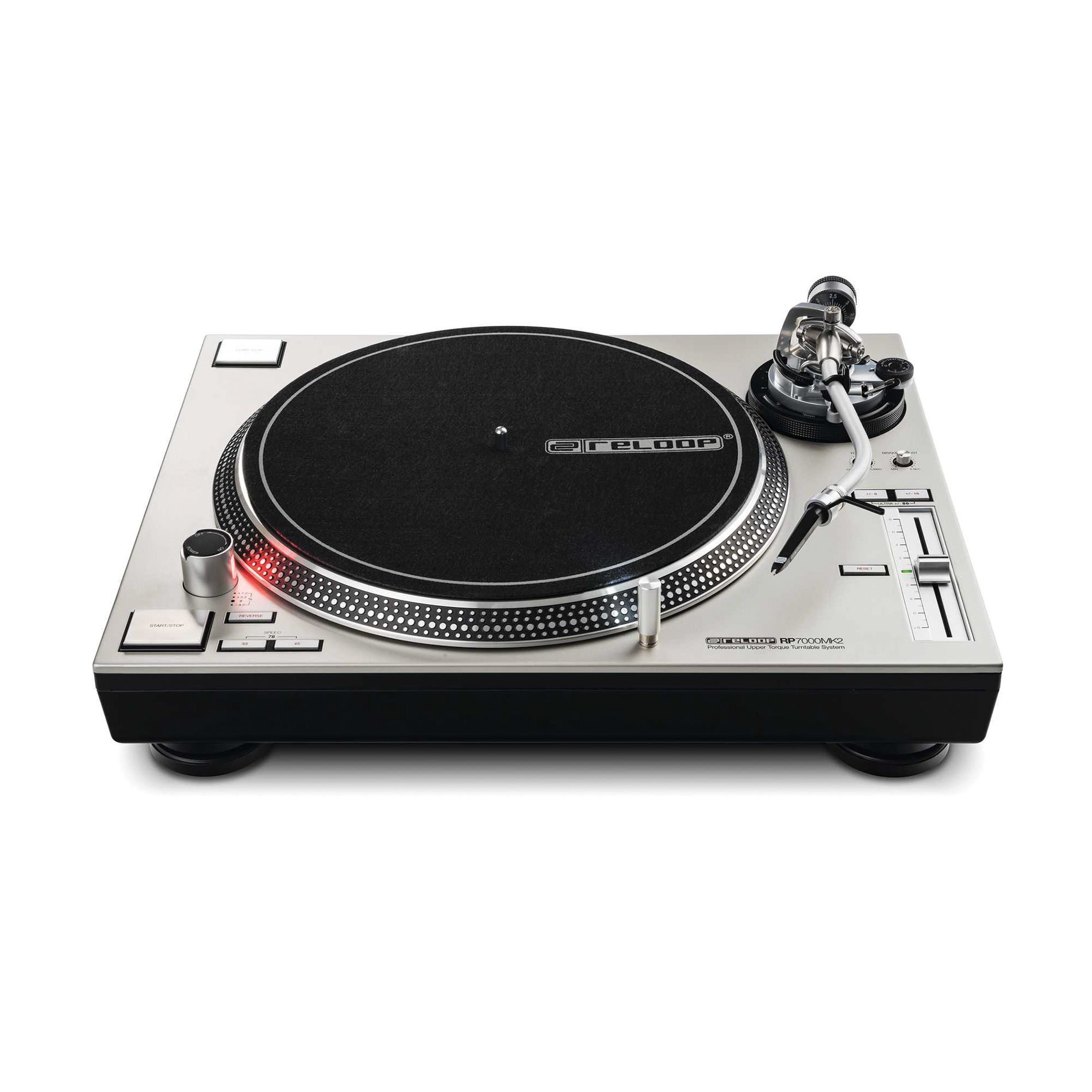 Reloop Rp-7000 Mk2 Silver - Turntable - Variation 1