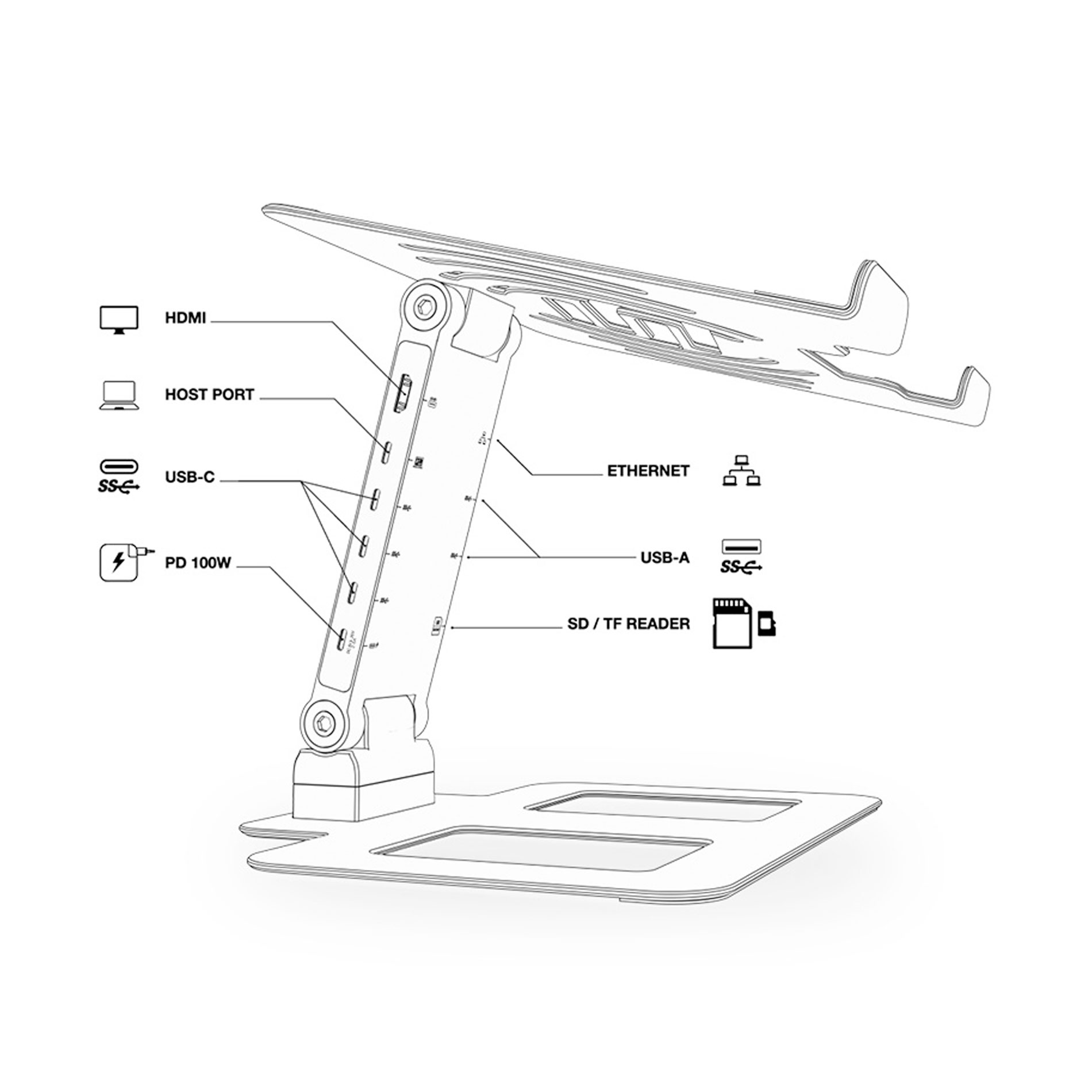 Reloop Stand Hub Pro - DJ Access - Variation 8