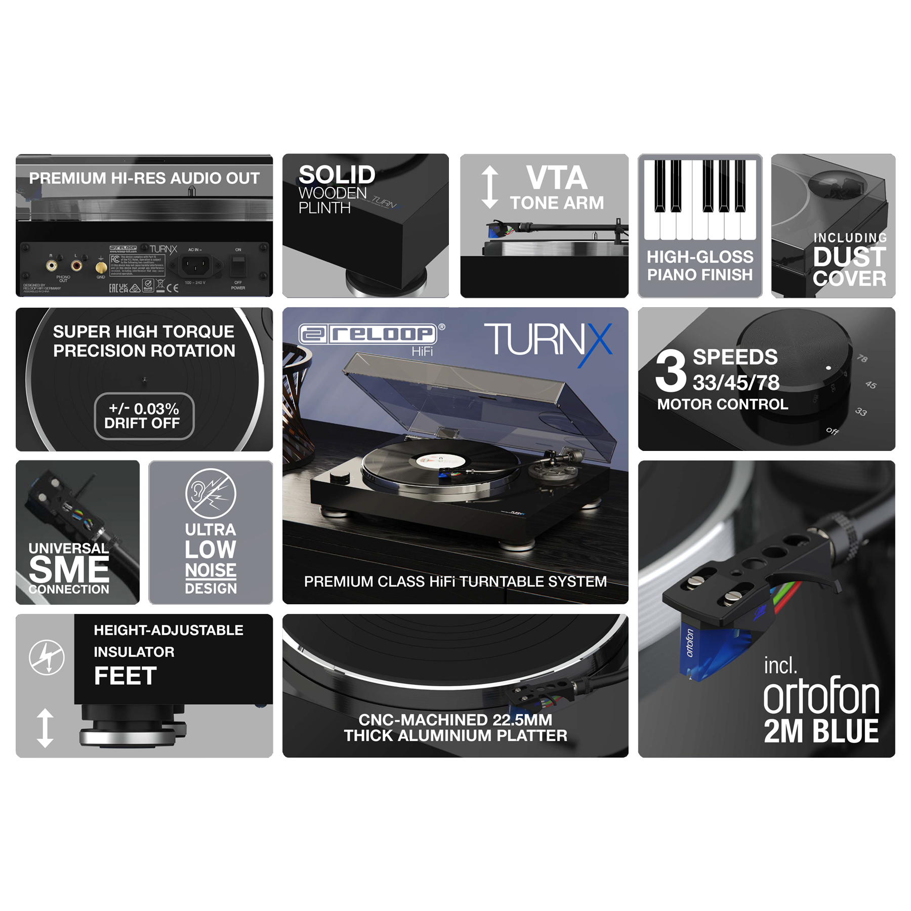 Reloop Turn X - Turntables Hifi - Variation 7