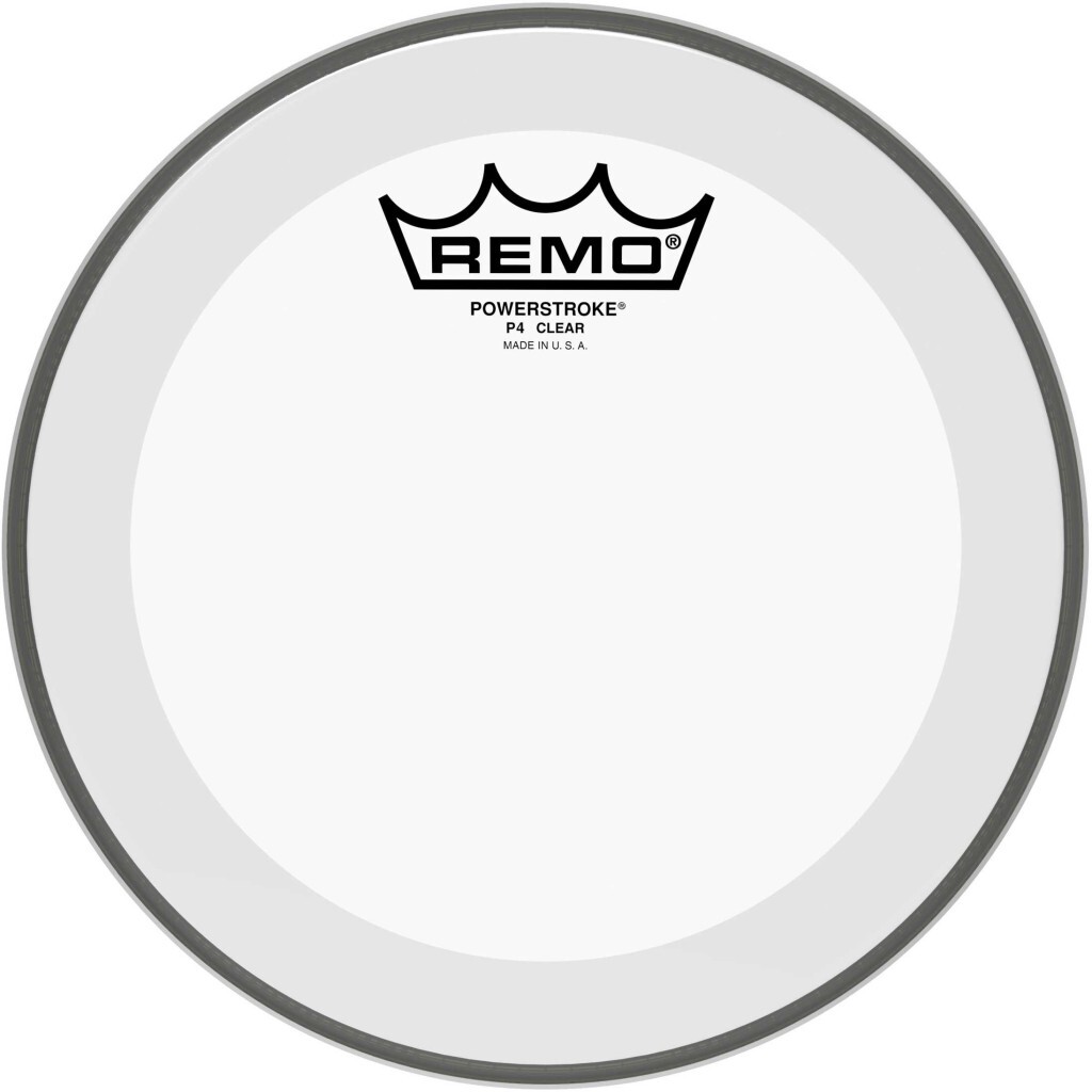 Remo P4-0308-bp Pwrstrk.4 Transparent - 8 Pouces - Tom drumhead - Main picture