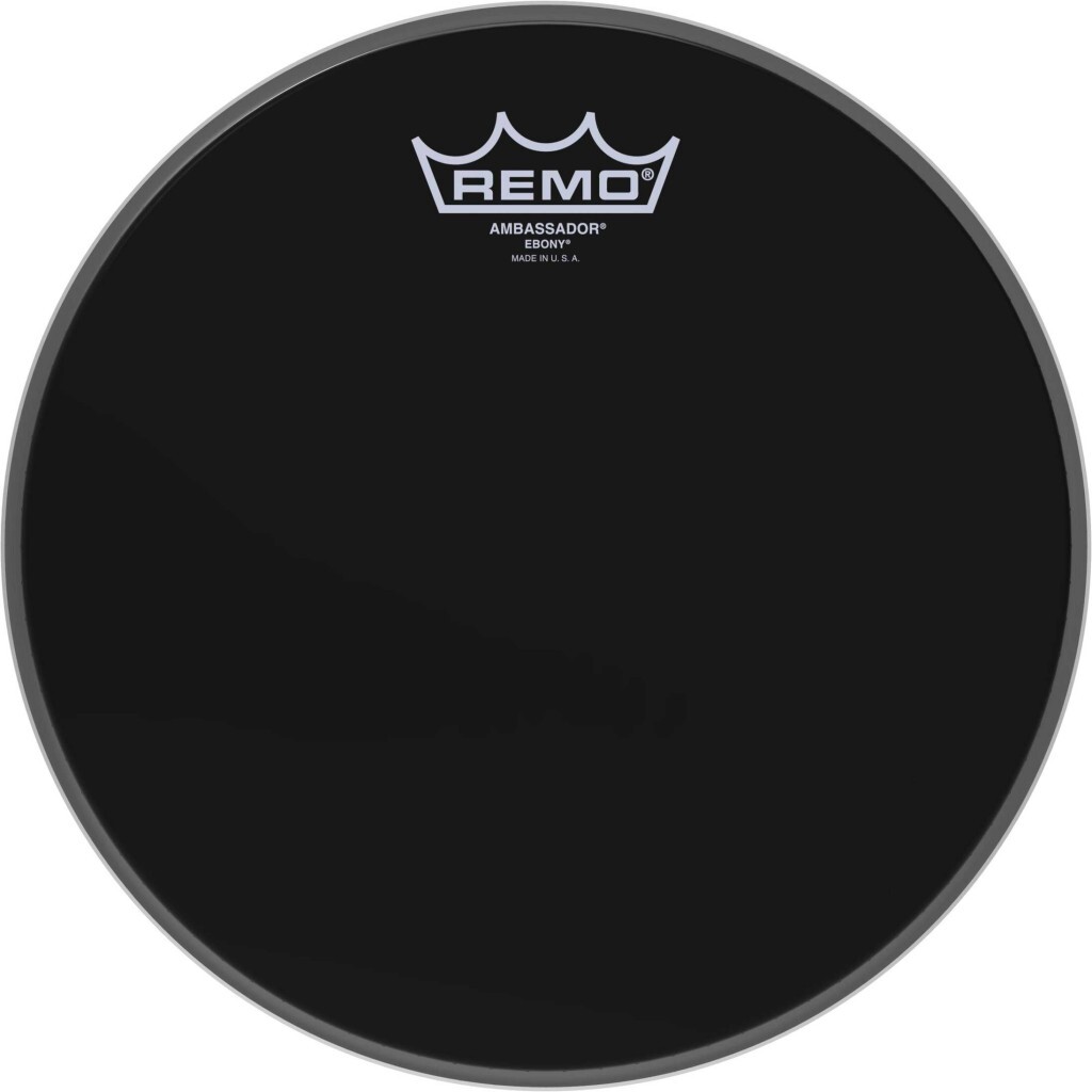 Remo Es-0010-00 Ebony Ambassador - 10 Pouces - Tom drumhead - Main picture
