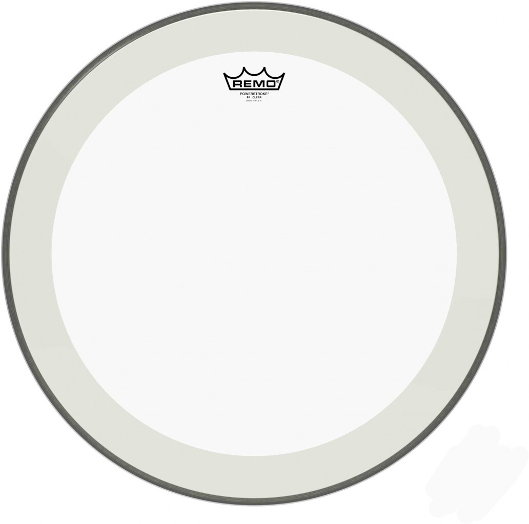 Remo P4-1320-c2 Powerstroke 4 Transparente Grosse Caisse - 20 Pouces - Bass drum drumhead - Main picture