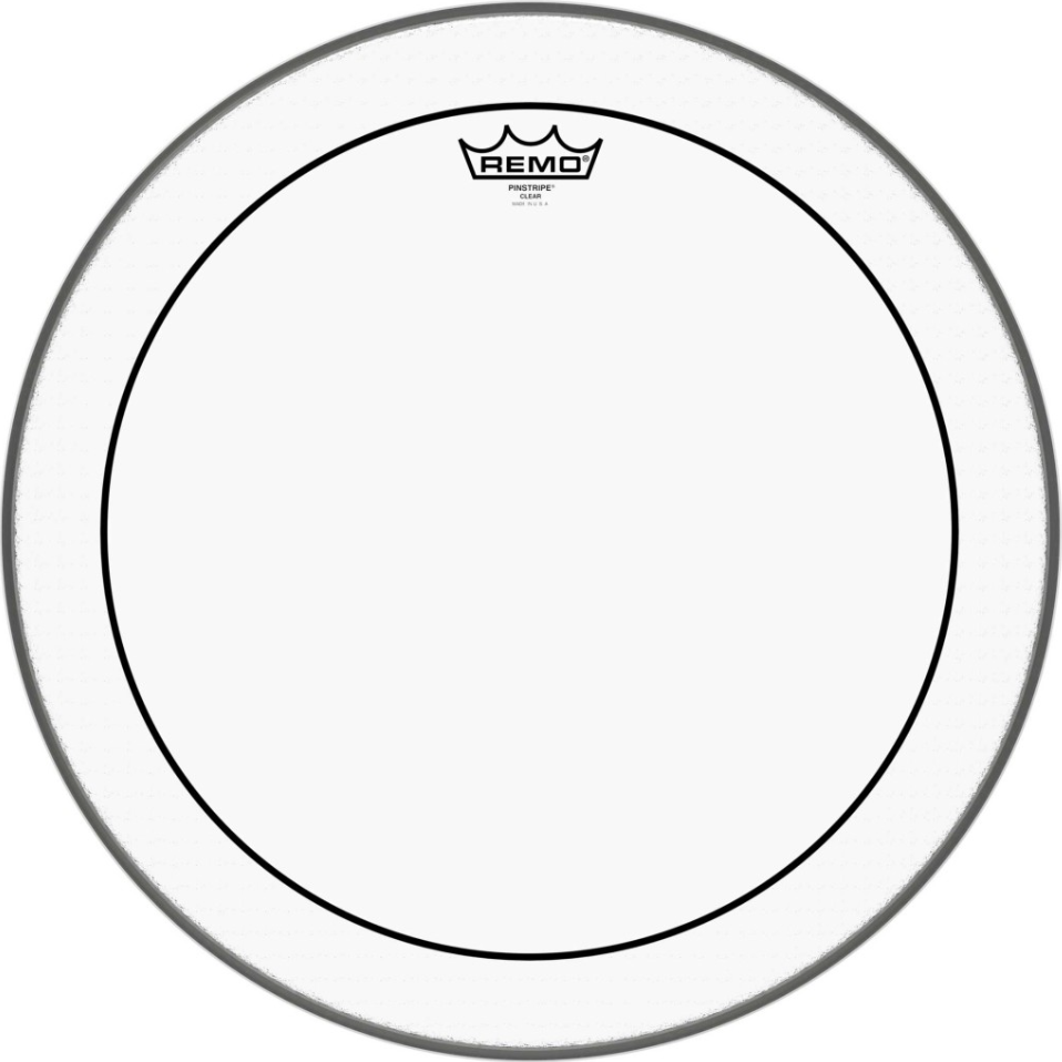 Remo Pinstripe Transparente 18 Tom - 18 Pouces - Tom drumhead - Main picture