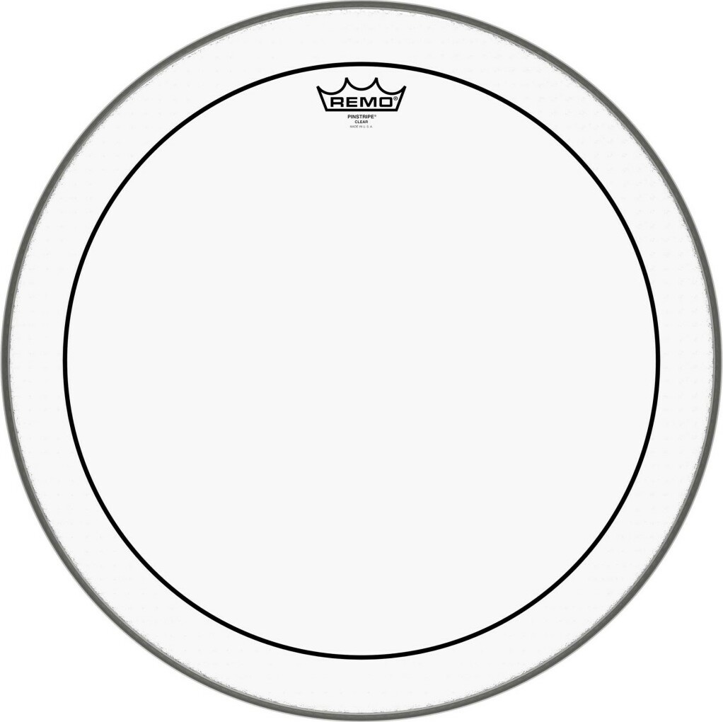 Remo Pinstripe Transparente Gr Caisse - 20 Pouces - Bass drum drumhead - Main picture