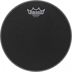 Sanre drum head Remo AMBASSADOR BLACK SUEDE 10 - 10 inches